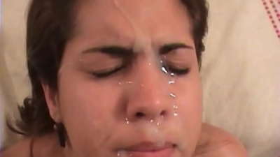 Akanaka Latin brunette ane rough sex